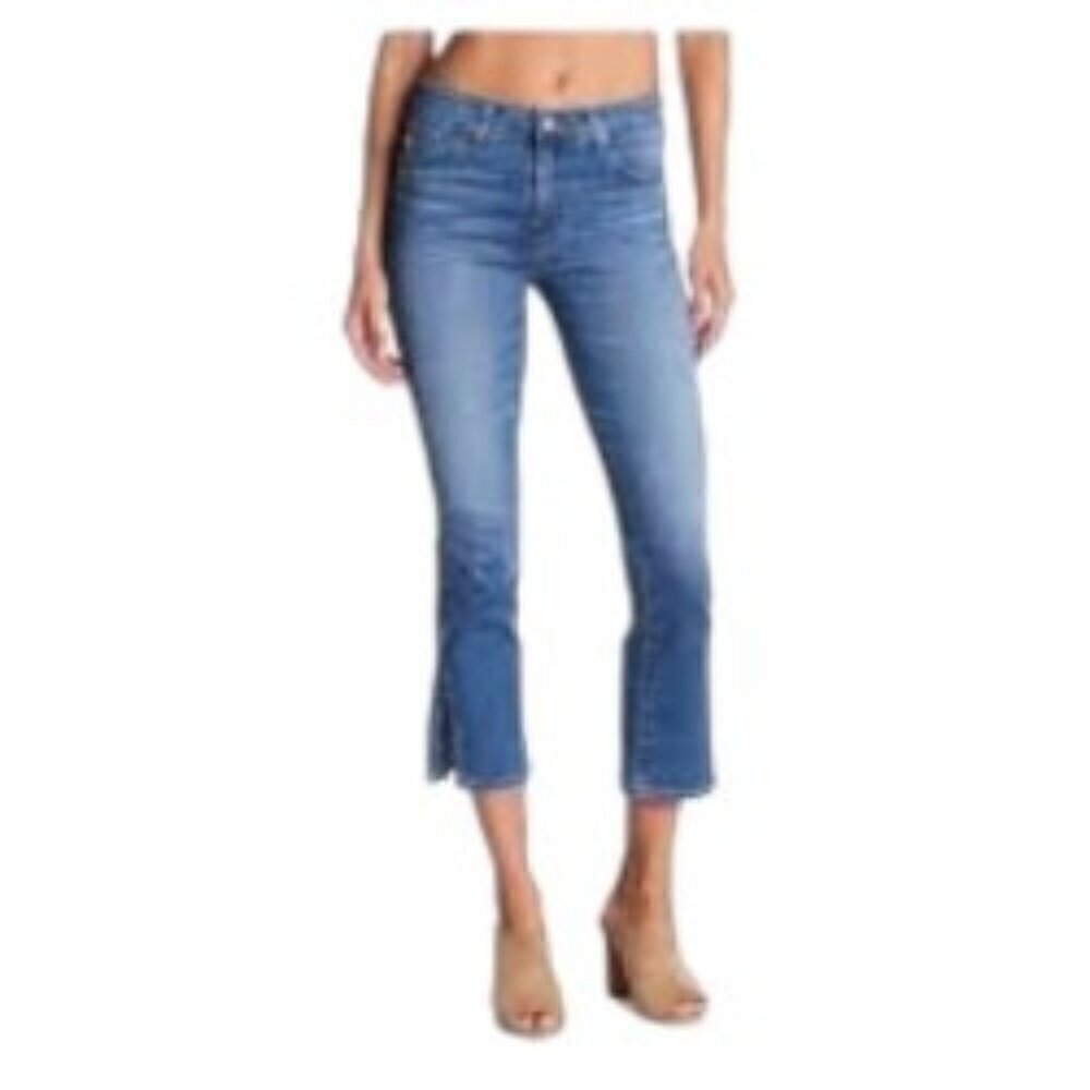 AG Adriano Goldschmied Jodi Crop Split Side Hem Jeans 31